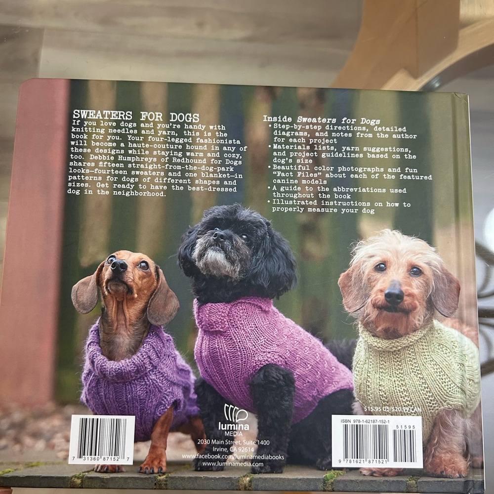 Book Sweaters for Dogs (Knitting) - Picture 3 of 3